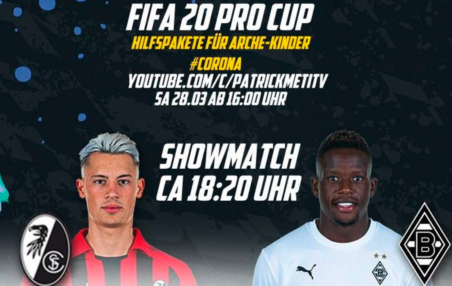 Prominentes Videospielen für den guten Zweck.